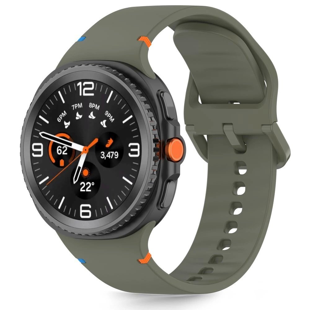 Samsung Galaxy Watch 40/44/46 mm Tech-Protect Silicone silikoninis dirželis – žalias Samsung Galaxy Watch 40/44/46 mm Tech-Protect Silicone silikoninis dirželis – žalias