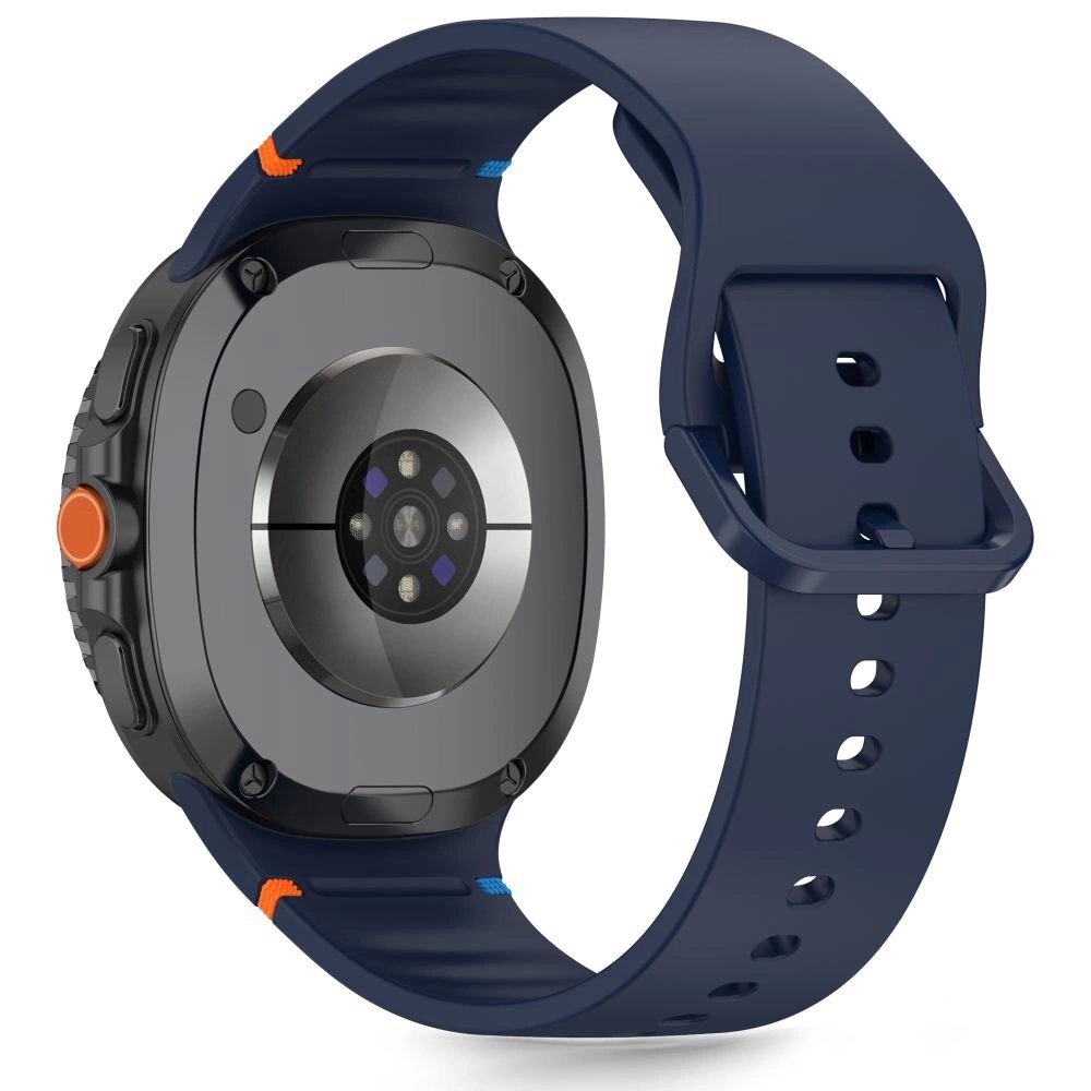 Samsung Galaxy Watch 40/44/46 mm Tech-Protect Silicone silikoninis dirželis – tamsiai mėlynas 1 Samsung Galaxy Watch 40/44/46 mm Tech-Protect Silicone silikoninis dirželis – tamsiai mėlynas 1