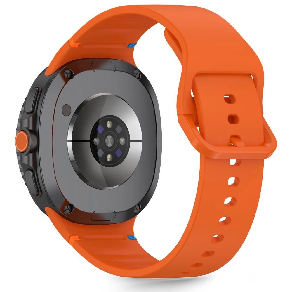 Samsung Galaxy Watch 40/44/46 mm Tech-Protect Silicone silikoninis dirželis – oranžinis 1 Samsung Galaxy Watch 40/44/46 mm Tech-Protect Silicone silikoninis dirželis – oranžinis 1