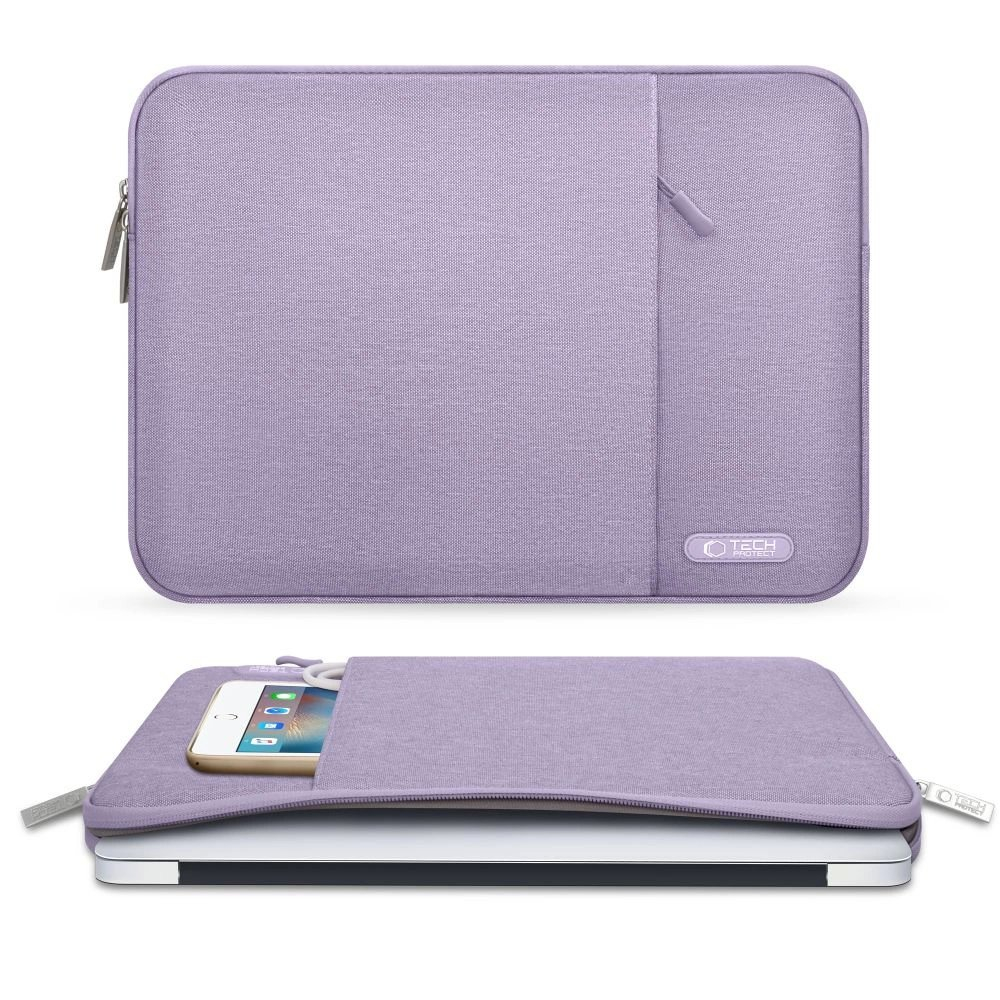 Dėklas Tech-Protect Sleeve Laptop 13-14 - Lavender 5 Dėklas Tech-Protect Sleeve Laptop 13-14 - Lavender 5