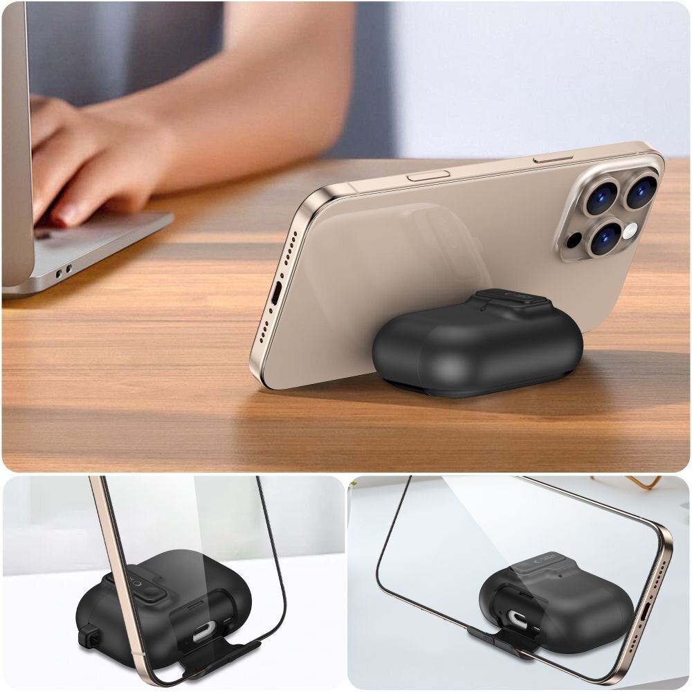 AirPods Pro 3 Tech-Protect Slim Hook dėklas – juodas 7 AirPods Pro 3 Tech-Protect Slim Hook dėklas – juodas 7