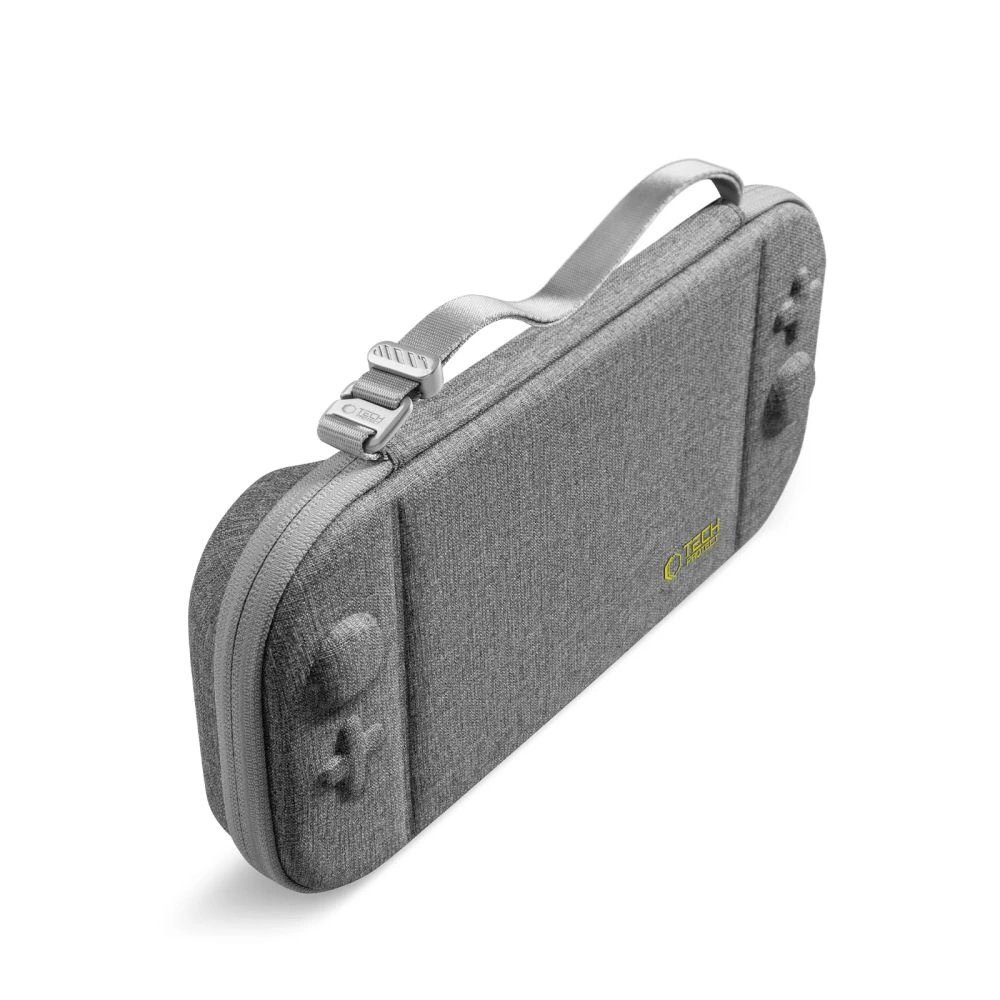 Nintendo Switch 2 dėklas Tech-Protect Slim Pouch – pilkas 5 Nintendo Switch 2 dėklas Tech-Protect Slim Pouch – pilkas 5