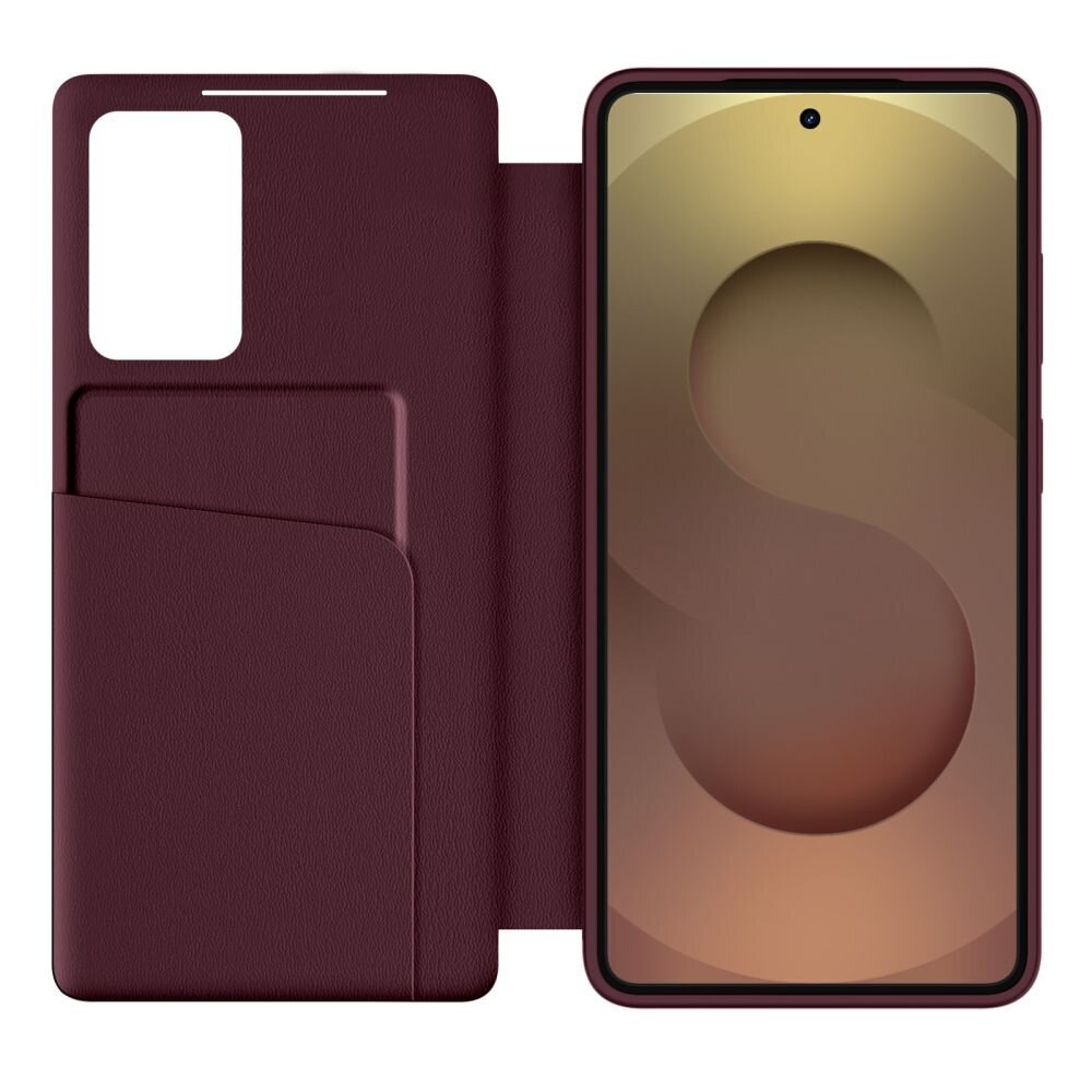 Samsung Galaxy S26 Tech-Protect Smart Wallet dėklas – bordo 1