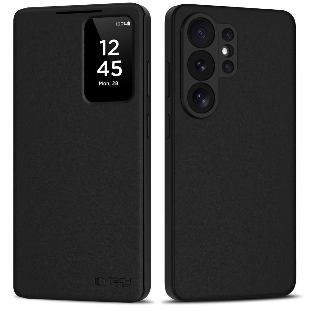 Samsung Galaxy S26 Ultra Tech-Protect Smart Wallet dėklas – juodas