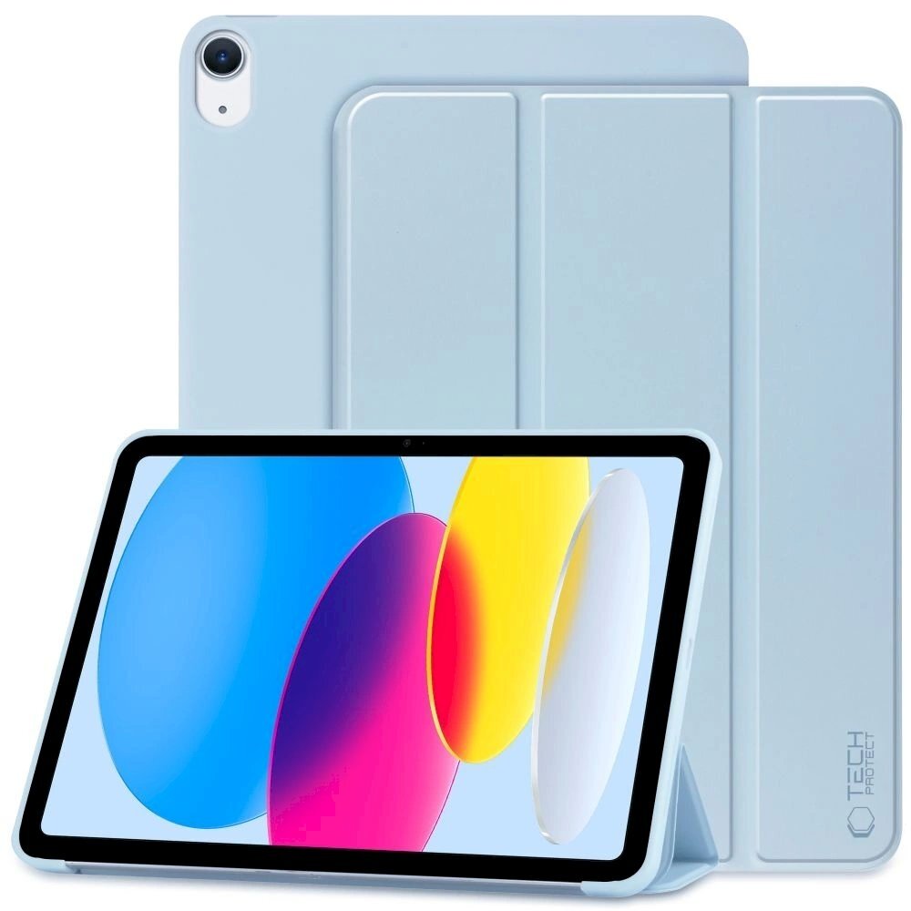 Tech-Protect SmartCase Dėklas iPad 10.9 2022 - light blue Tech-Protect SmartCase Dėklas iPad 10.9 2022 - light blue