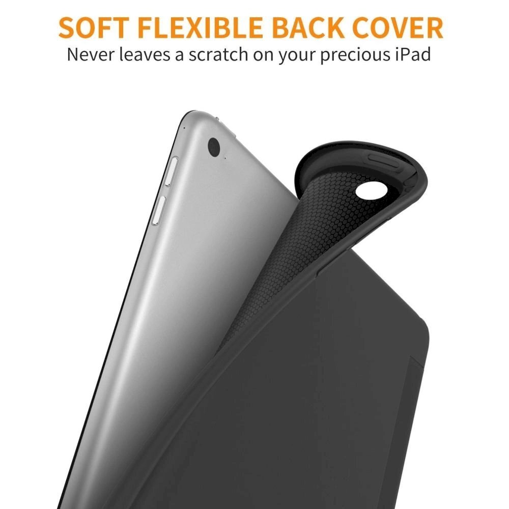 Tech-Protect SmartCase Dėklas iPad 9.7'' 5 / 6 2017-2018 - Juodas 1 Tech-Protect SmartCase Dėklas iPad 9.7'' 5 / 6 2017-2018 - Juodas 1