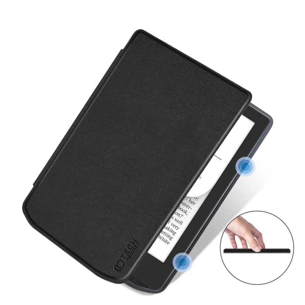 Tech-Protect SmartCase Dėklas PocketBook Verse / Verse Pro - Juodas 4 Tech-Protect SmartCase Dėklas PocketBook Verse / Verse Pro - Juodas 4