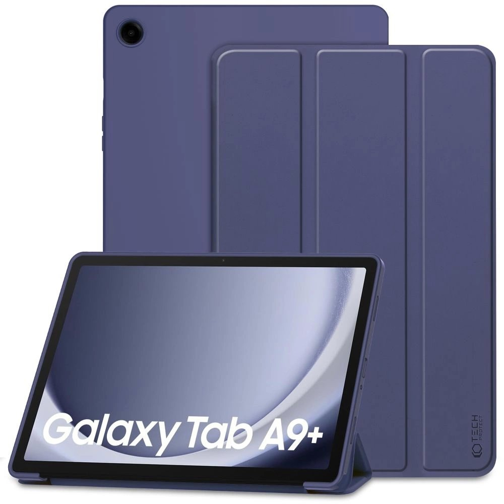 Dėklas Tech-Protect SmartCase Samsung Galaxy Tab A9+ 11" X210 / X215 / X216 - Mėlynas Dėklas Tech-Protect SmartCase Samsung Galaxy Tab A9+ 11" X210 / X215 / X216 - Mėlynas