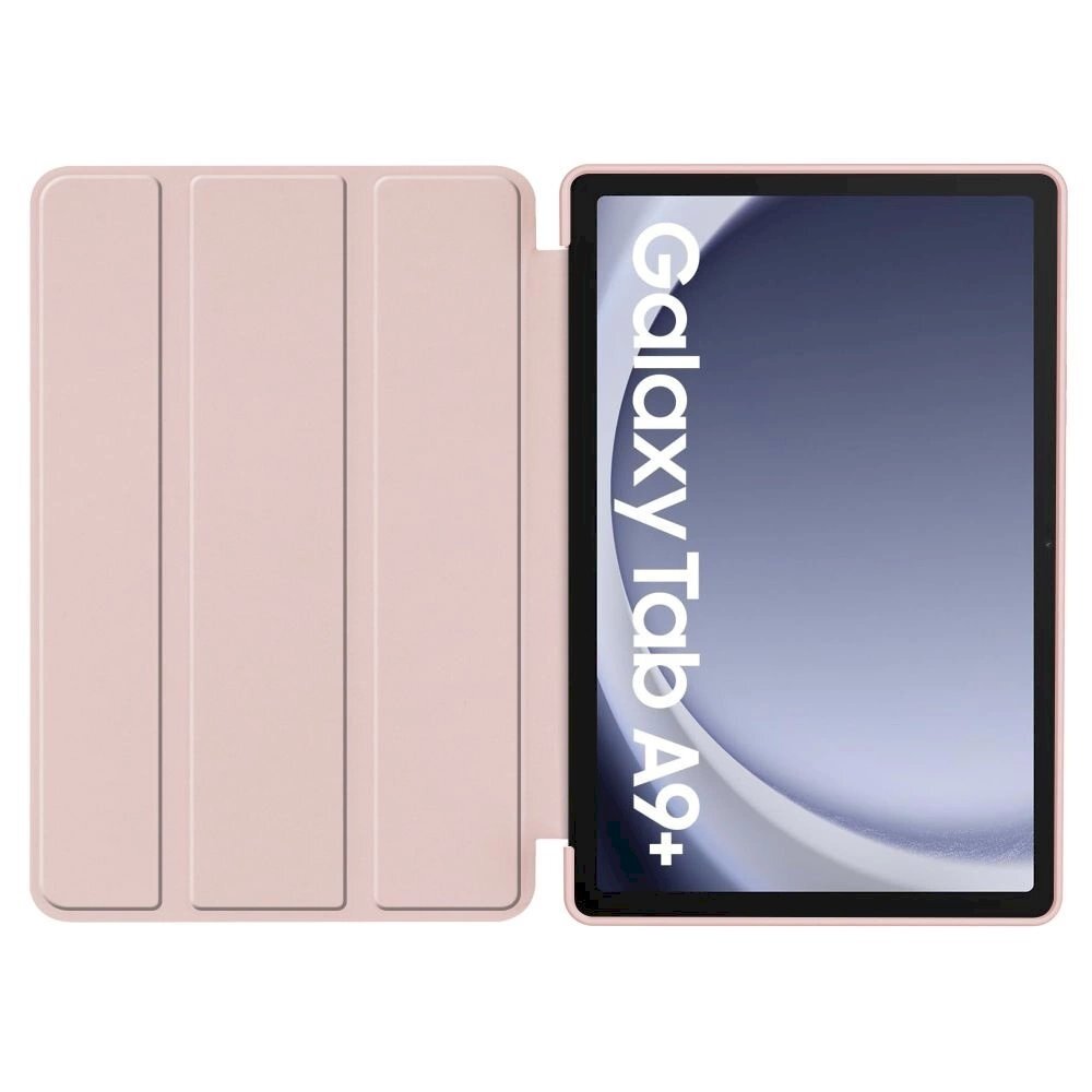 Tech-Protect SmartCase Dėklas Samsung Galaxy Tab A9+ 11 X210 / X215 / X216 - Rožinis marble 4 Tech-Protect SmartCase Dėklas Samsung Galaxy Tab A9+ 11 X210 / X215 / X216 - Rožinis marble 4