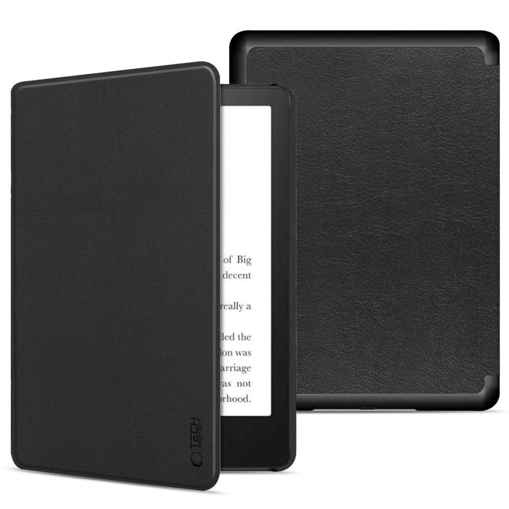 Kindle Paperwhite VI / 6 / Signature Edition – Tech-Protect Smart dėklas - Juodas Kindle Paperwhite VI / 6 / Signature Edition – Tech-Protect Smart dėklas - Juodas