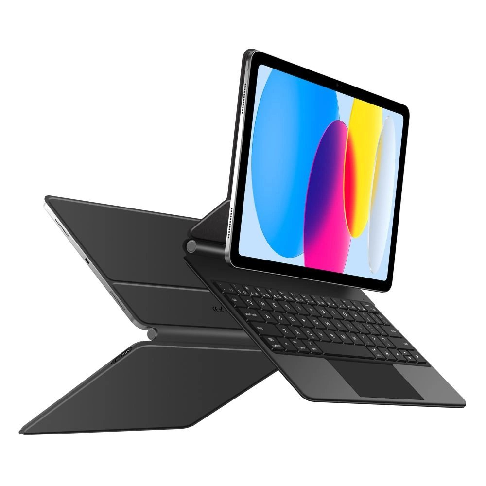 iPad 10.9” 2022 / iPad 11” 2025 Tech-Protect Smartcase Magnetic su klaviatūra - juodas 2