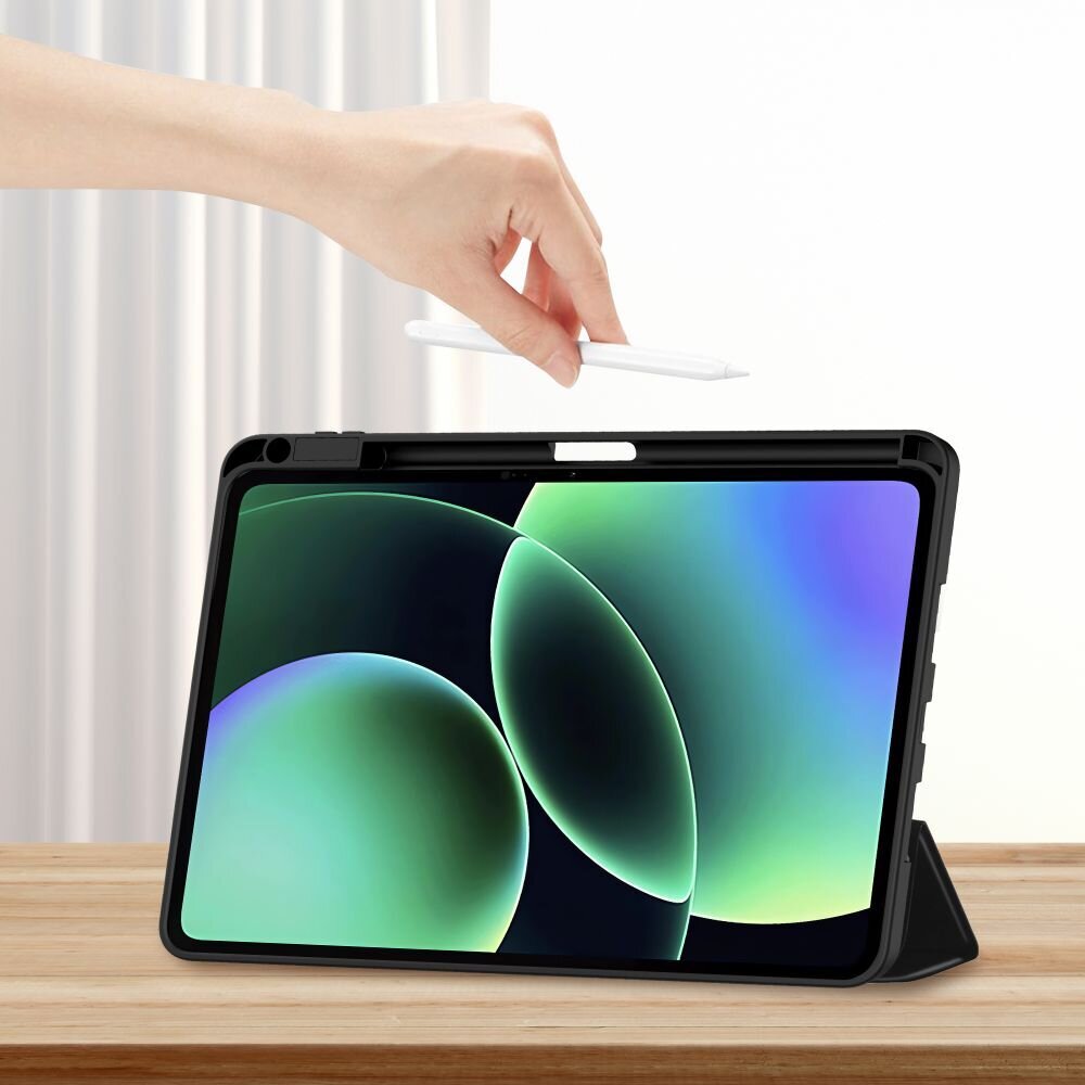 Xiaomi Pad 7 / 7 Pro / 8 / 8 Pro 11.2 Tech-Protect SmartCase Pen dėklas – juodas 10