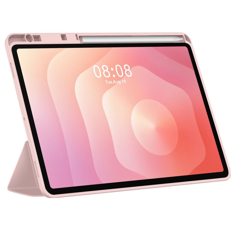Samsung Galaxy Tab S11 11.0 X730 / X736 Tech-Protect SmartCase Pen dėklas – rožinis 3 Samsung Galaxy Tab S11 11.0 X730 / X736 Tech-Protect SmartCase Pen dėklas – rožinis 3
