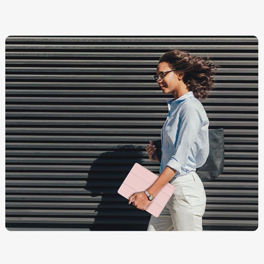 Samsung Galaxy Tab S11 11.0 X730 / X736 Tech-Protect SmartCase Pen dėklas – rožinis 9