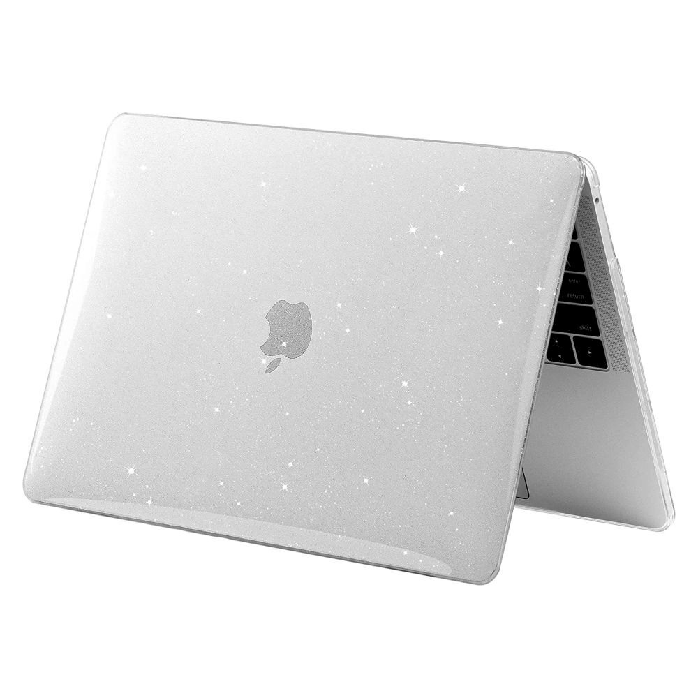 Tech-Protect SmartShell Dėklas MacBook Air 13 M2 / M3 / 2022-2024 - Permatomas glitter 1 Tech-Protect SmartShell Dėklas MacBook Air 13 M2 / M3 / 2022-2024 - Permatomas glitter 1