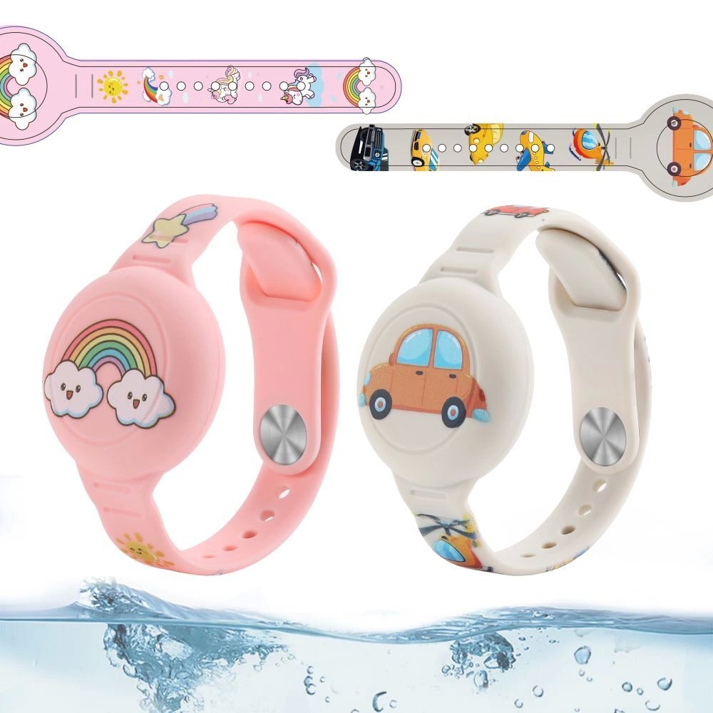 Apple AirTag 1/2 vaikams skirtas 2 dėklų rinkinys Tech-Protect Smooth – daugiaspalvis 1 Apple AirTag 1/2 vaikams skirtas 2 dėklų rinkinys Tech-Protect Smooth – daugiaspalvis 1