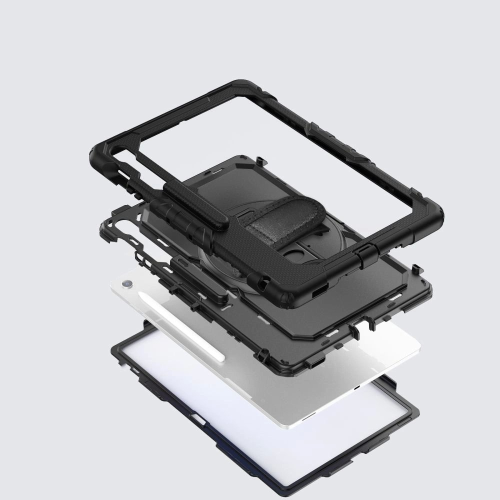 Samsung Galaxy Tab S10 FE+ Tech-Protect Solid dėklas - juodas 3