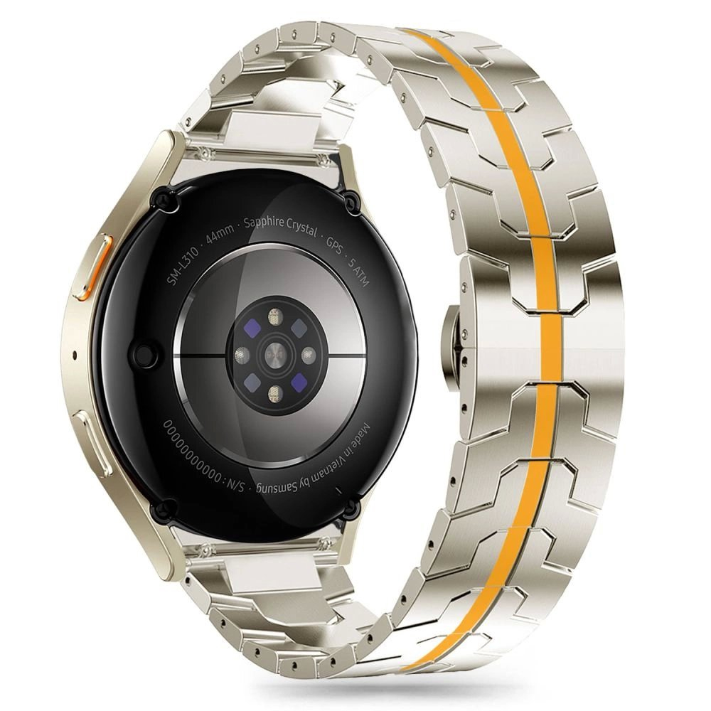 Tech-Protect Stainless Line Apyrankė Samsung Galaxy Watch 4 / 5 / 5 Pro / 6 / 7 / FE - Titanium 1 Tech-Protect Stainless Line Apyrankė Samsung Galaxy Watch 4 / 5 / 5 Pro / 6 / 7 / FE - Titanium 1