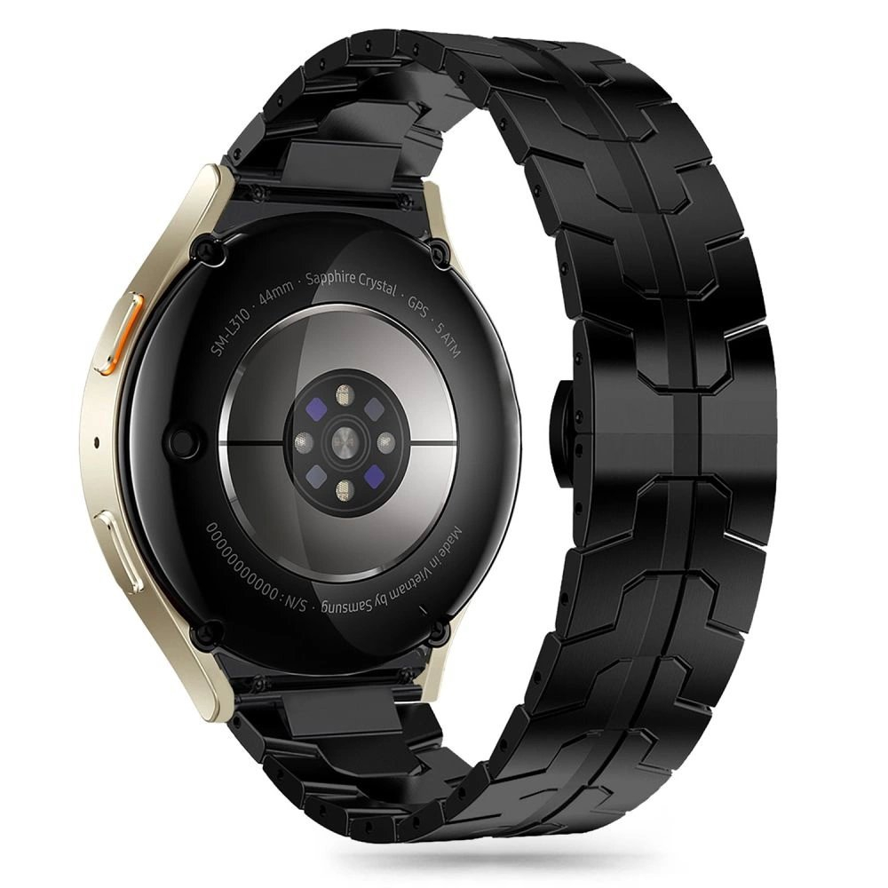 Tech-Protect Stainless Line Apyrankė Samsung Galaxy Watch 4 / 5 / 5 PRO / 6 / 7 / FE - Juodas 1 Tech-Protect Stainless Line Apyrankė Samsung Galaxy Watch 4 / 5 / 5 PRO / 6 / 7 / FE - Juodas 1