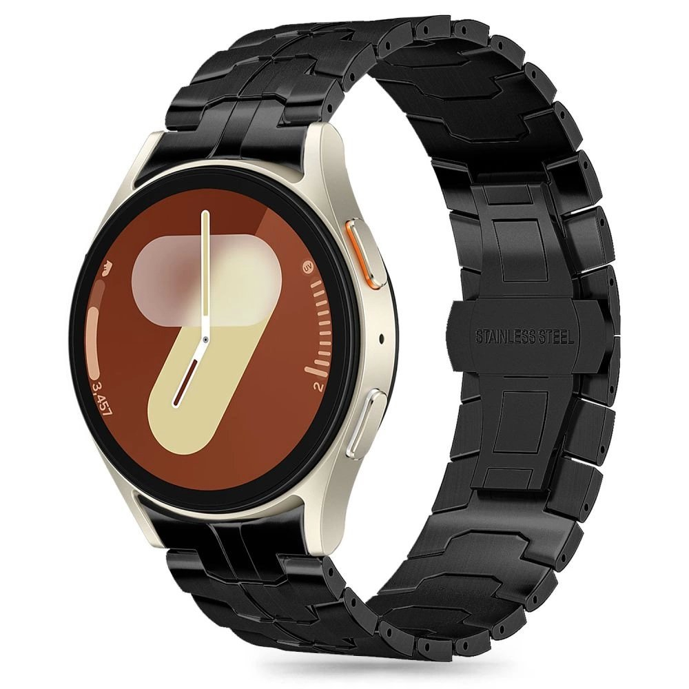 Tech-Protect Stainless Line Apyrankė Samsung Galaxy Watch 4 / 5 / 5 PRO / 6 / 7 / FE - Juodas Tech-Protect Stainless Line Apyrankė Samsung Galaxy Watch 4 / 5 / 5 PRO / 6 / 7 / FE - Juodas