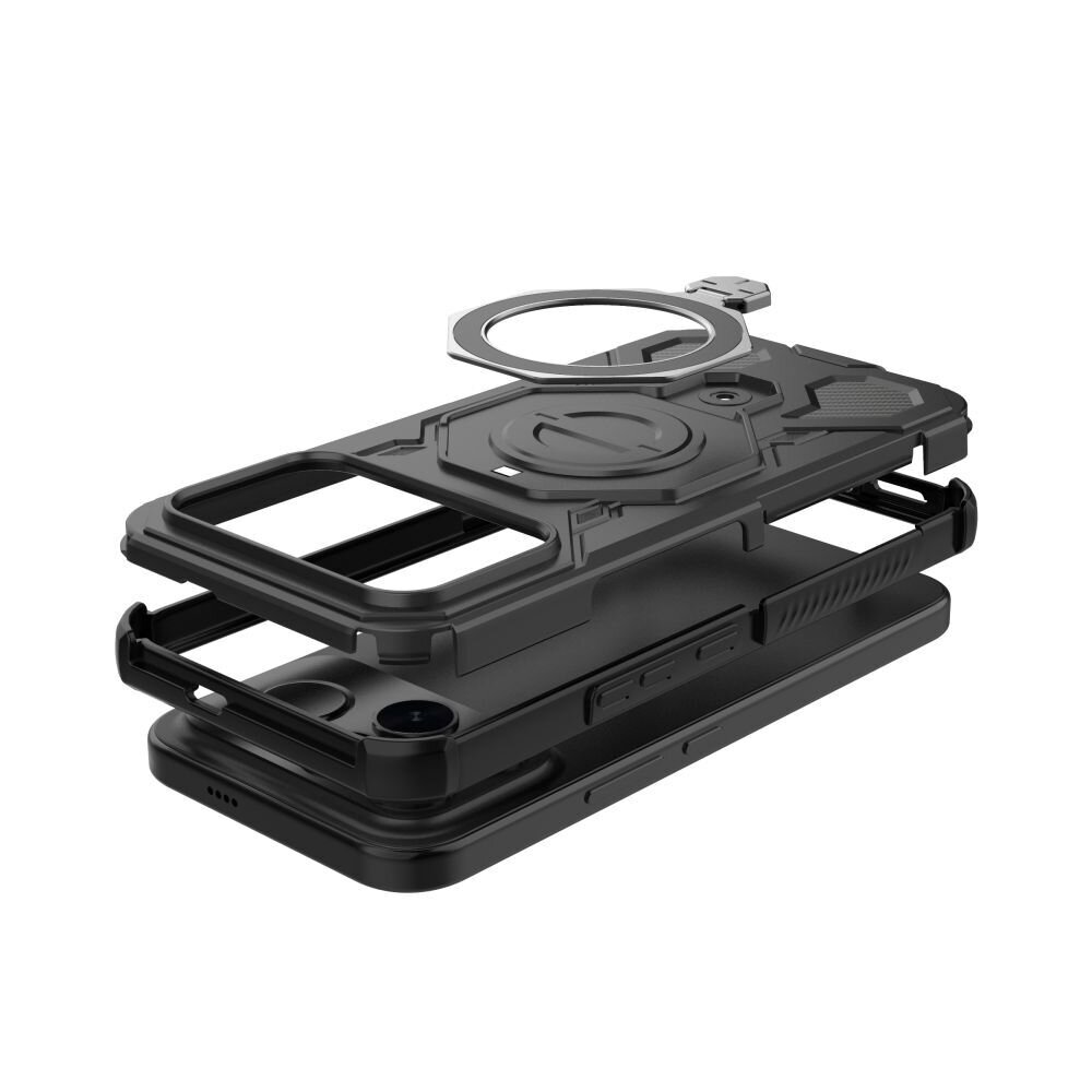 Xiaomi Poco F8 Ultra Tech-Protect TacticStand MagSafe dėklas – juodas 5