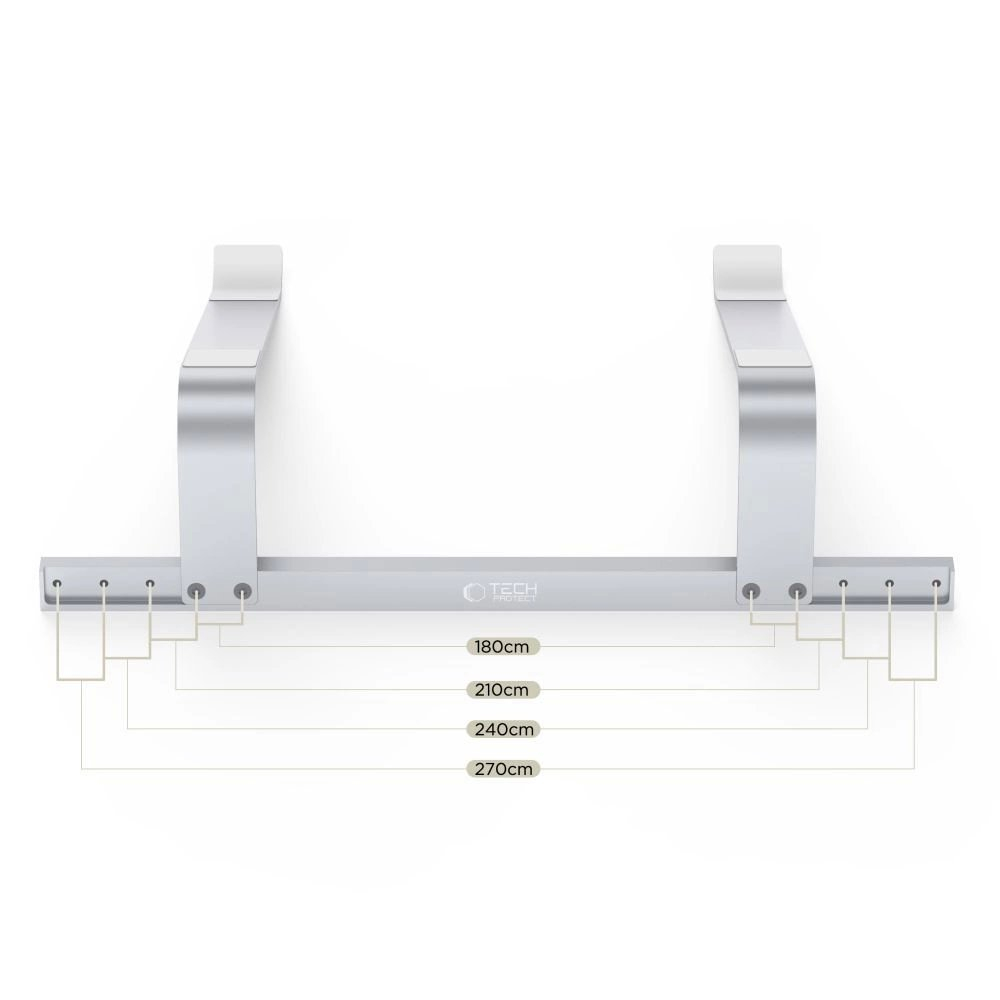 Tech-Protect ULS100 Universalus stovas nešiojamam kompiuteriui iki 16" – sidabrinis 5