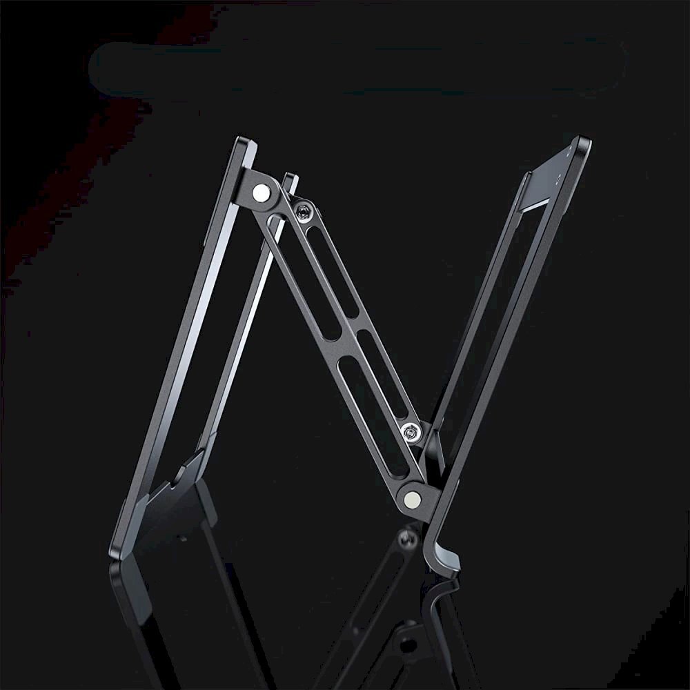 Tech-Protect ULS400 universal extendable stand a laptop up to 17" - silver 1 Tech-Protect ULS400 universal extendable stand a laptop up to 17" - silver 1