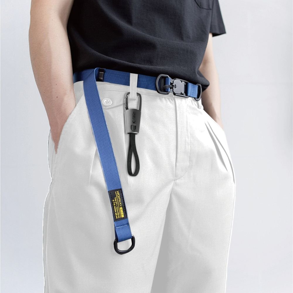 Kabelis su raktų pakabuku Tech-Protect UltraBoost DNA USB-C PD 60W / 3A – pilkas 5 Kabelis su raktų pakabuku Tech-Protect UltraBoost DNA USB-C PD 60W / 3A – pilkas 5