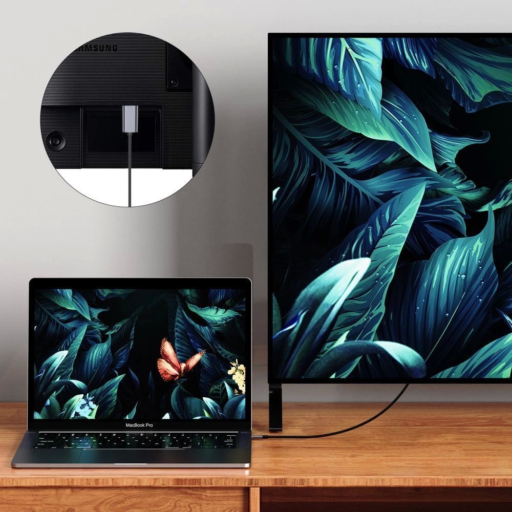 Adapteris Tech-Protect UltraBoost HDMI / VGA FULL HD 60 Hz – juodas 2