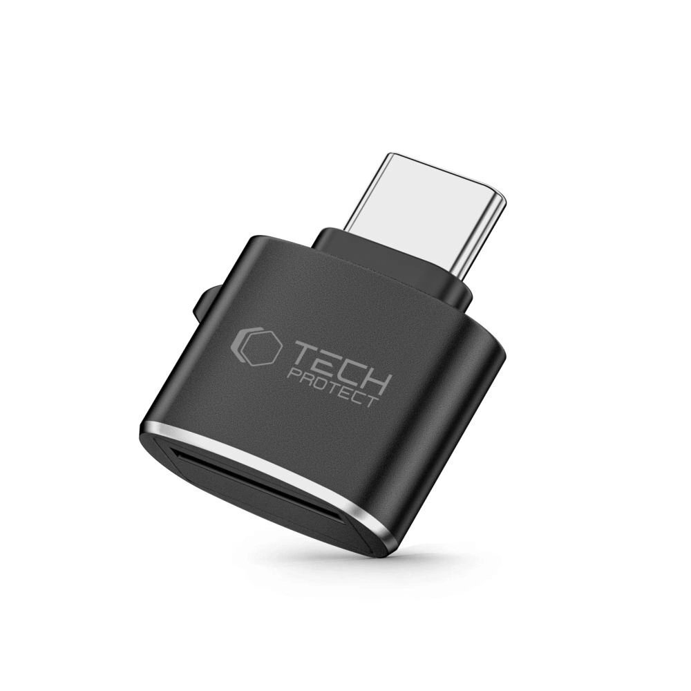 Kortelių skaitytuvas Tech-Protect UltraBoost microSD su USB-C jungtimi – juodas 1