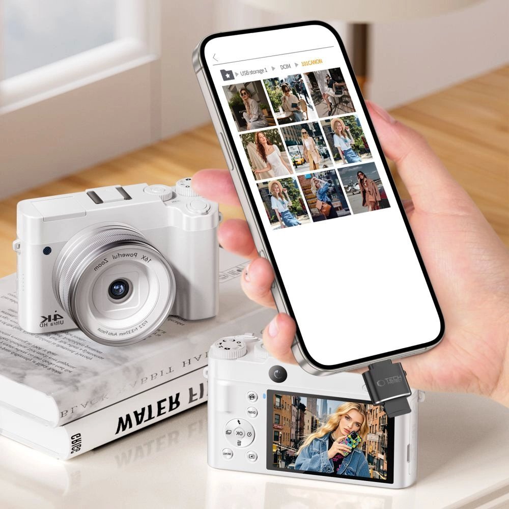 Kortelių skaitytuvas Tech-Protect UltraBoost microSD su USB-C jungtimi – juodas 2