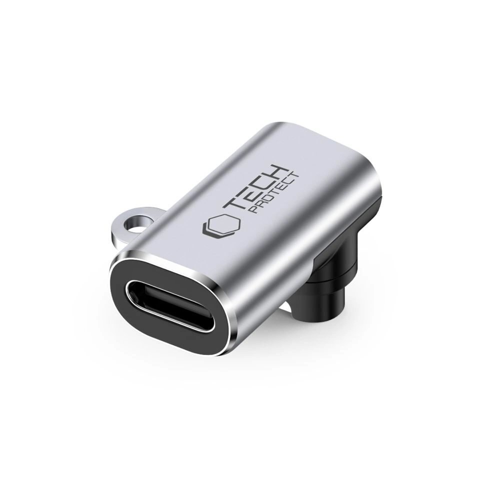 Adapteris Tech-Protect UltraBoost USB-C kampinis Garmin laikrodžiui – pilkas 1 Adapteris Tech-Protect UltraBoost USB-C kampinis Garmin laikrodžiui – pilkas 1