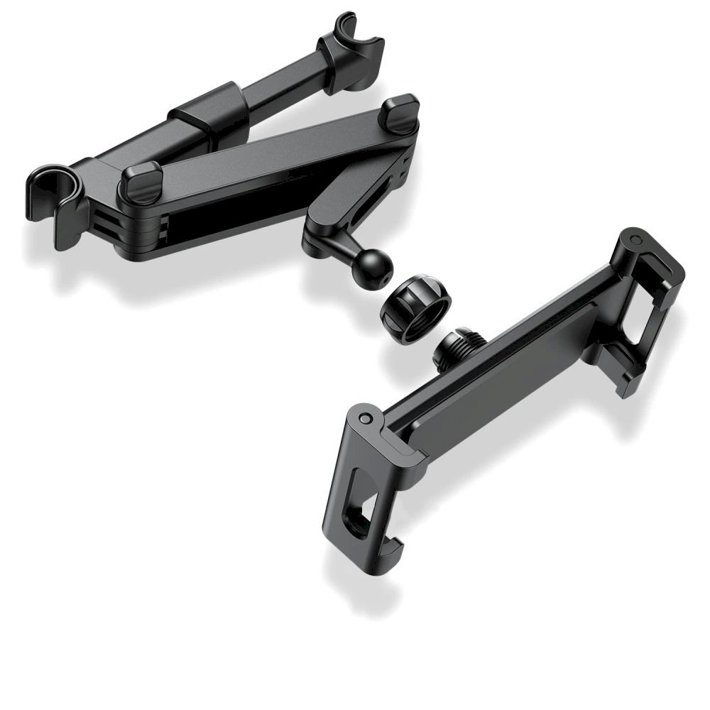 Tech-Protect V1 telescopic car headrest Telfono laikiklis - Juodas 2 Tech-Protect V1 telescopic car headrest Telfono laikiklis - Juodas 2