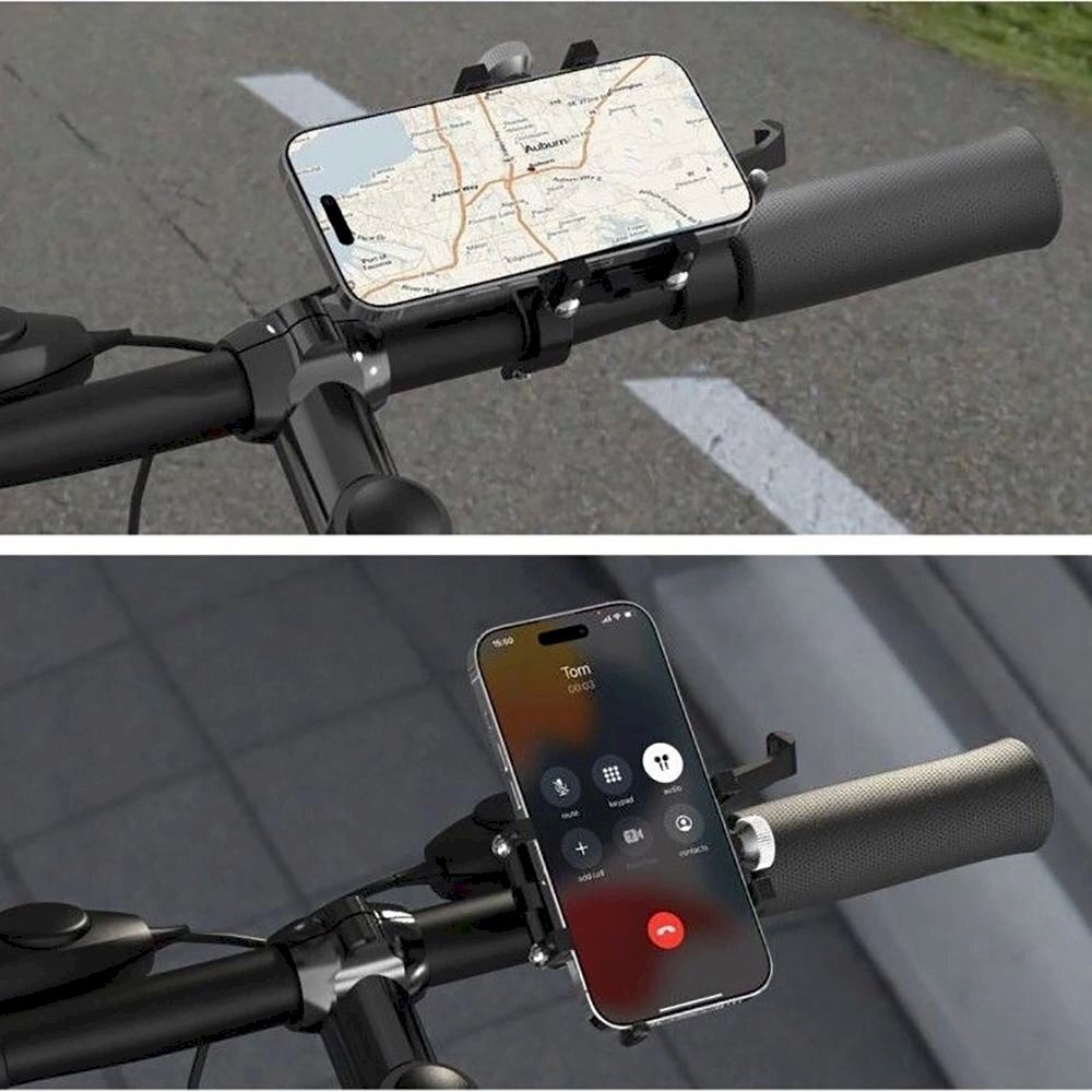Tech-Protect V1 universal bicycle Telfono laikiklis - Juodas 3 Tech-Protect V1 universal bicycle Telfono laikiklis - Juodas 3
