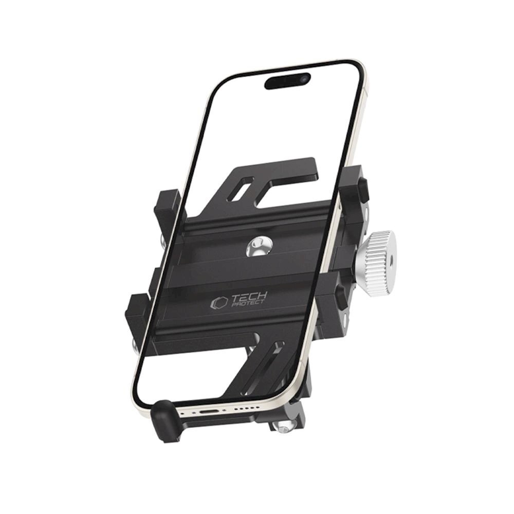 Tech-Protect V1 universal bicycle Telfono laikiklis - Juodas 5 Tech-Protect V1 universal bicycle Telfono laikiklis - Juodas 5