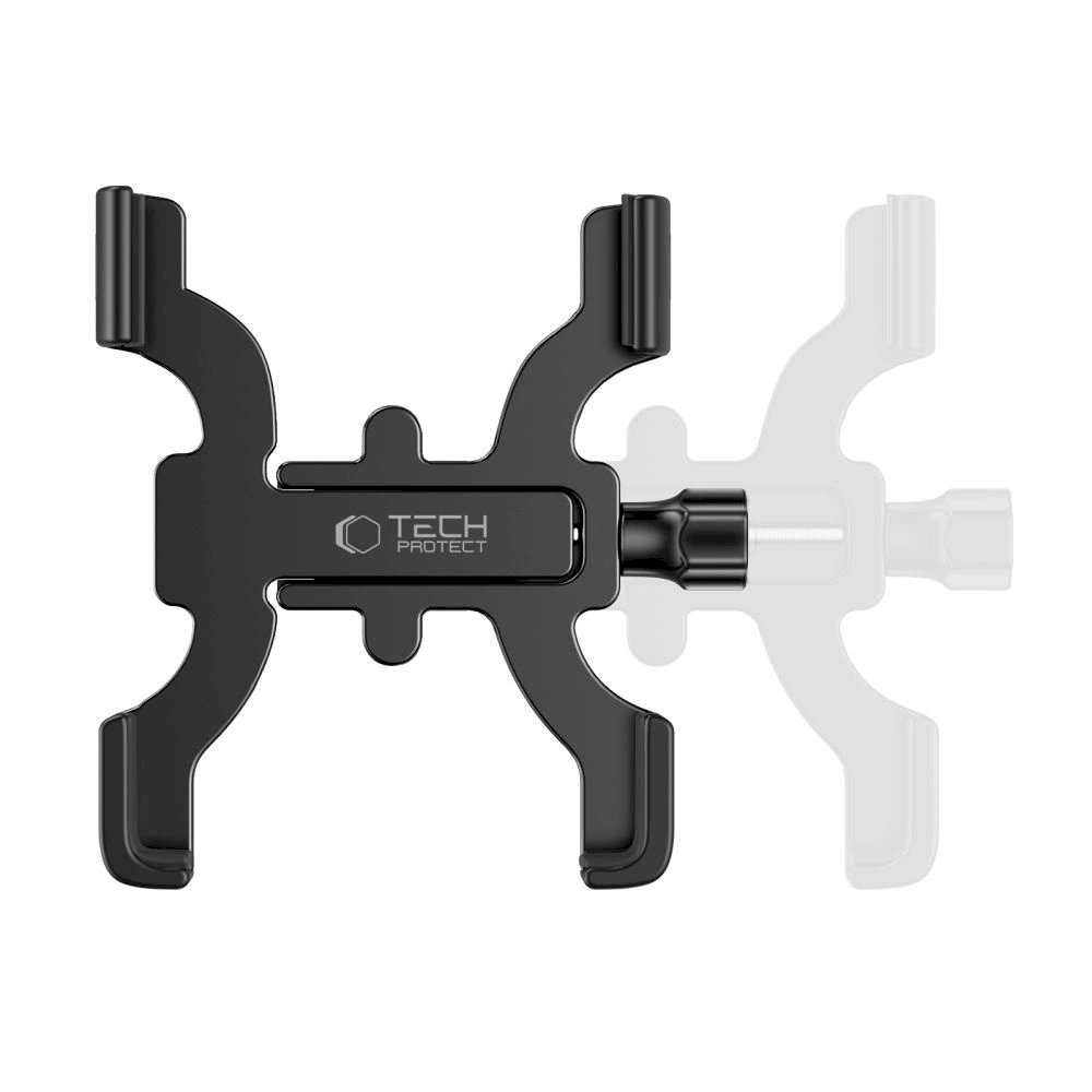 Tech-Protect V3 bicycle Telfono laikiklis the handlebar - Juodas 2 Tech-Protect V3 bicycle Telfono laikiklis the handlebar - Juodas 2