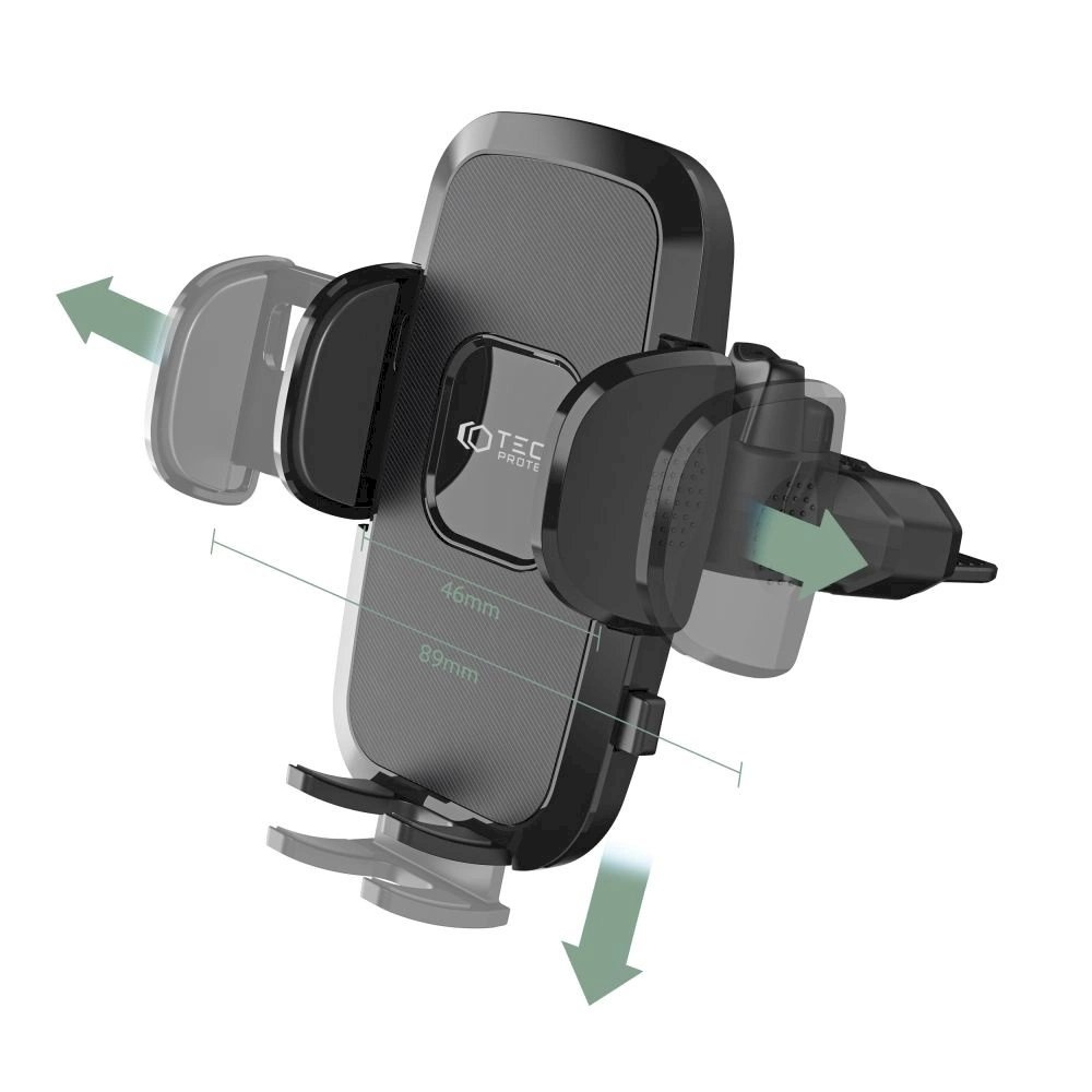 Tech-Protect V3 car Telfono laikiklisCD drive - Juodas 4 Tech-Protect V3 car Telfono laikiklisCD drive - Juodas 4