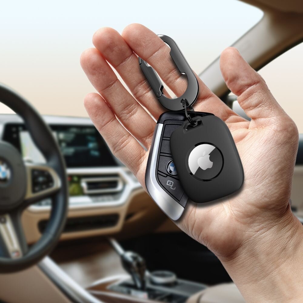Apple AirTag 1 / 2 Tech-Protect Velar dėklas – juodas 5