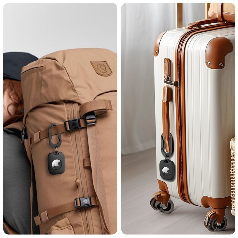 Apple AirTag 1 / 2 Tech-Protect Velar dėklas – juodas 6 Apple AirTag 1 / 2 Tech-Protect Velar dėklas – juodas 6