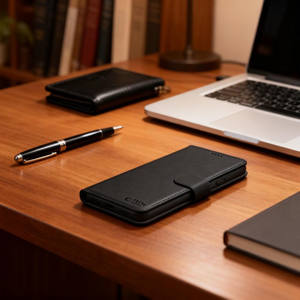 Samsung Galaxy S26 Ultra Tech-Protect Wallet dėklas – juodas 3