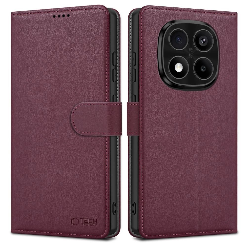 Tech-Protect Piniginės tipo Dėklas skirtas Xiaomi Redmi Note 14 Pro 5G / 14 Pro+ 5G / Poco X7 5G - Matinis Juodas