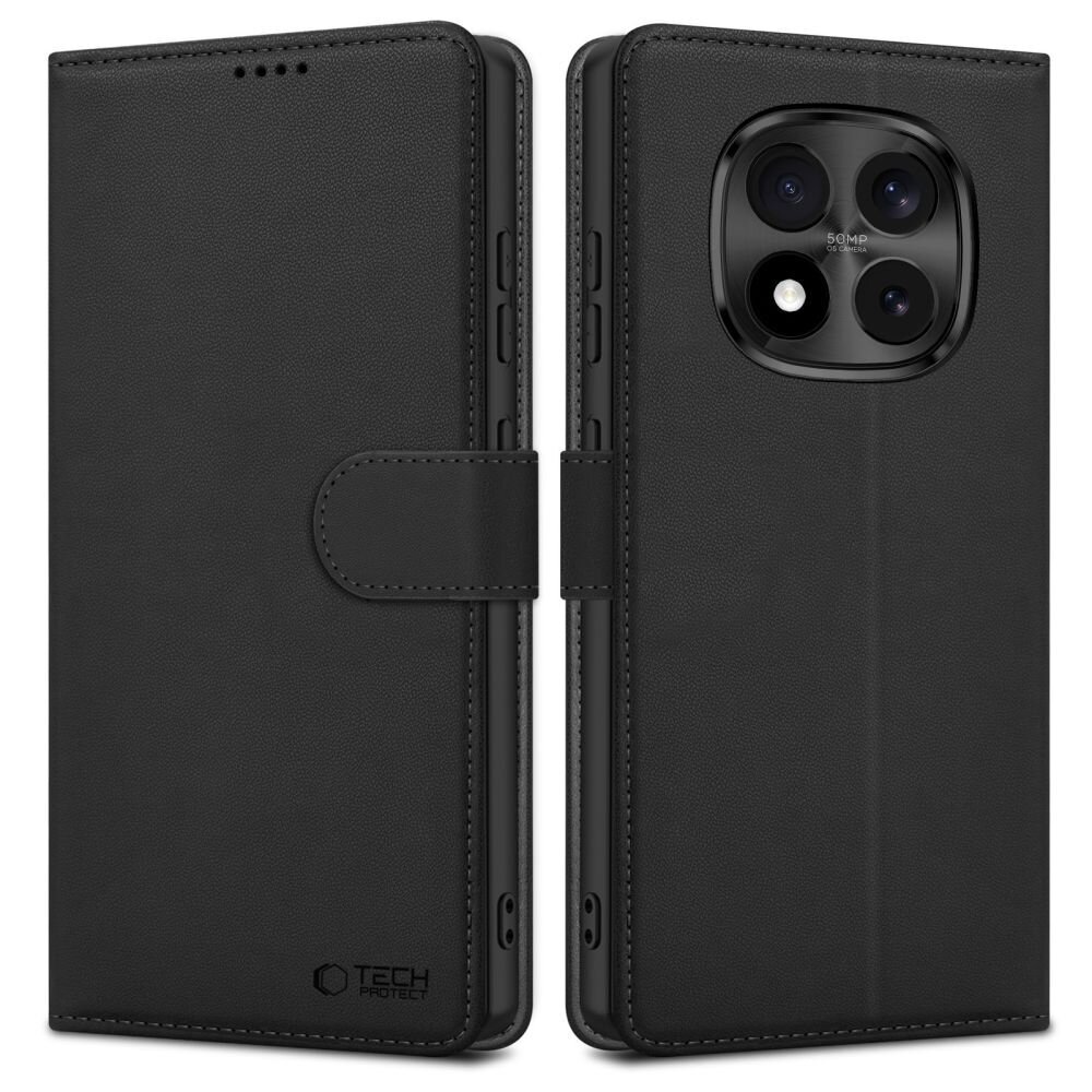 Xiaomi Redmi Note 15 Pro 5G Tech-Protect Wallet dėklas – juodas