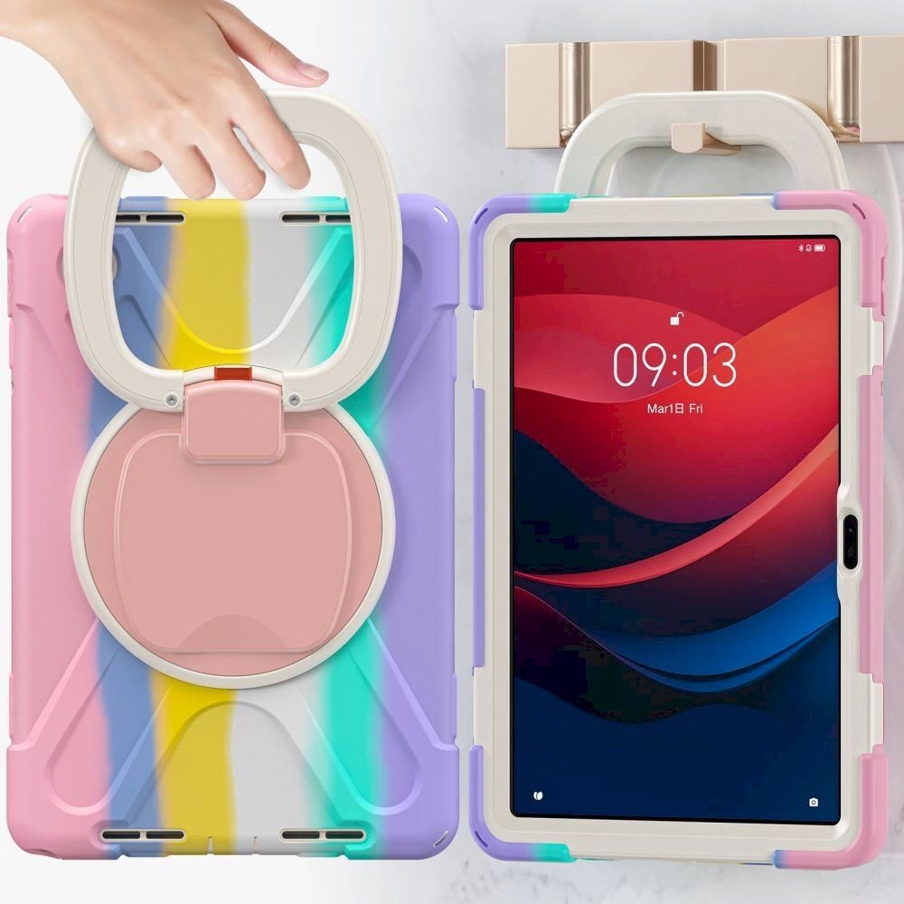 Tech-Protect X-Armor Dėklas Lenovo Tab M11 11 TB-330 - Rožinis blue 4 Tech-Protect X-Armor Dėklas Lenovo Tab M11 11 TB-330 - Rožinis blue 4