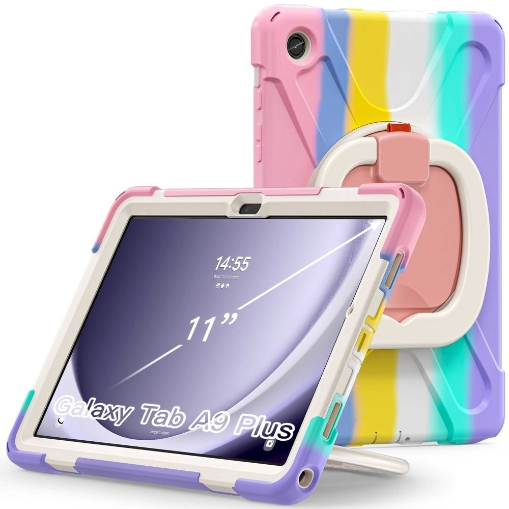 Tech-Protect X-Armor Dėklas Samsung Galaxy Tab A9+ 11 X210 / X215 / X216 - Rožinis blue 1 Tech-Protect X-Armor Dėklas Samsung Galaxy Tab A9+ 11 X210 / X215 / X216 - Rožinis blue 1