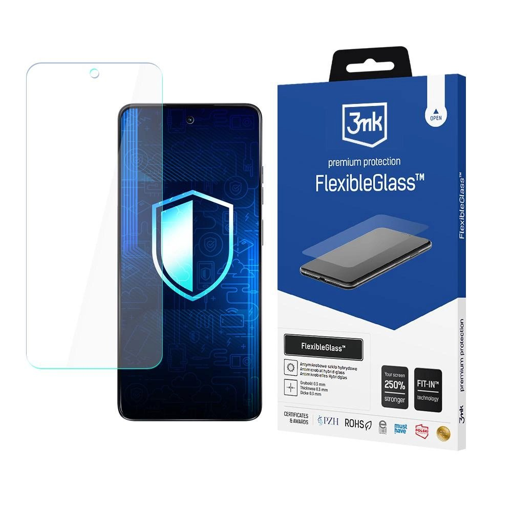 Apsauginis stiklas 3mk Flexible Apsauginis stiklas Motorola Moto G24 Power Apsauginis stiklas 3mk Flexible Apsauginis stiklas Motorola Moto G24 Power