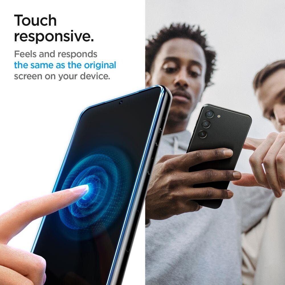 Ekrano apsauga Spigen GLAS.TR "EZ FIT" SAMSUNG GALAXY S23 PLUS 2VNT. 10 Ekrano apsauga Spigen GLAS.TR "EZ FIT" SAMSUNG GALAXY S23 PLUS 2VNT. 10