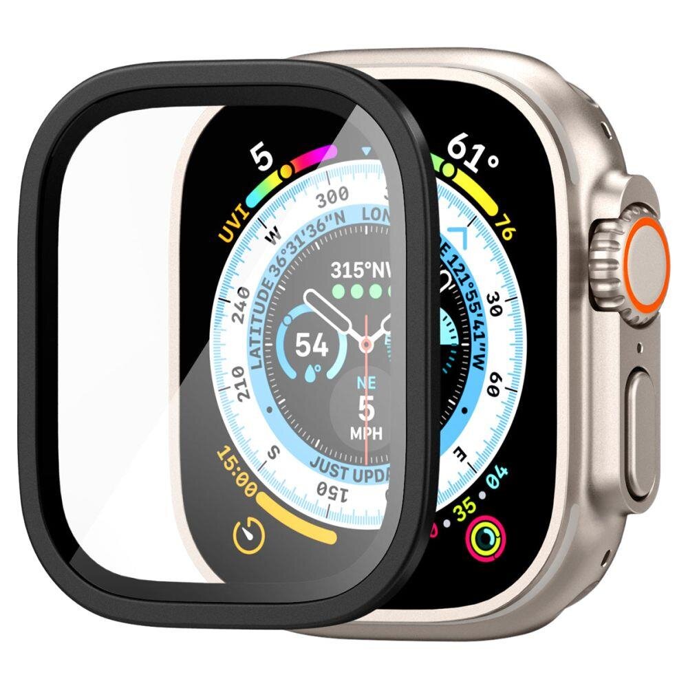 Ekrano apsauga Spigen GLAS.TR SLIM PRO Apple Watch ULTRA (49 MM) Juoda 9