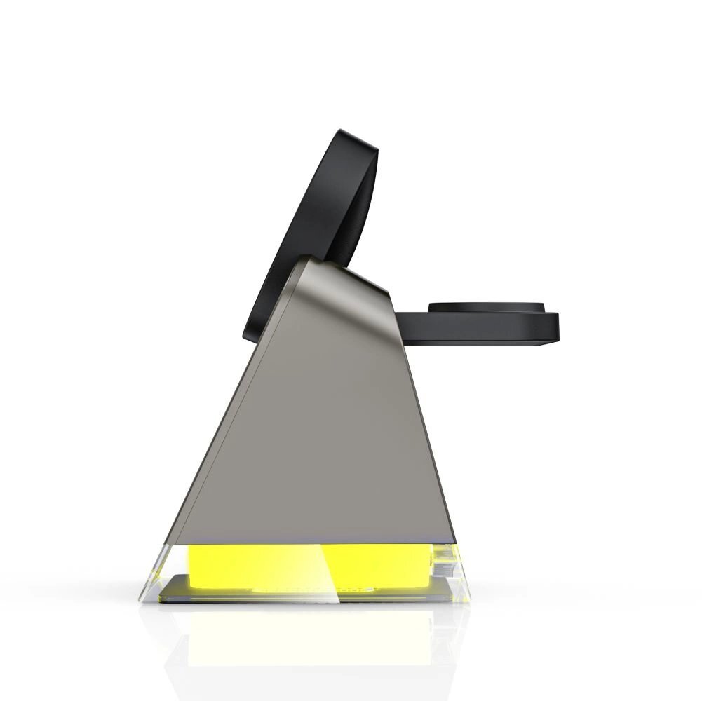 Belaidis įkroviklis Tech-Protect QI15W-A43 3in1 su MagSafe Apple įrenginiams – juodas 4