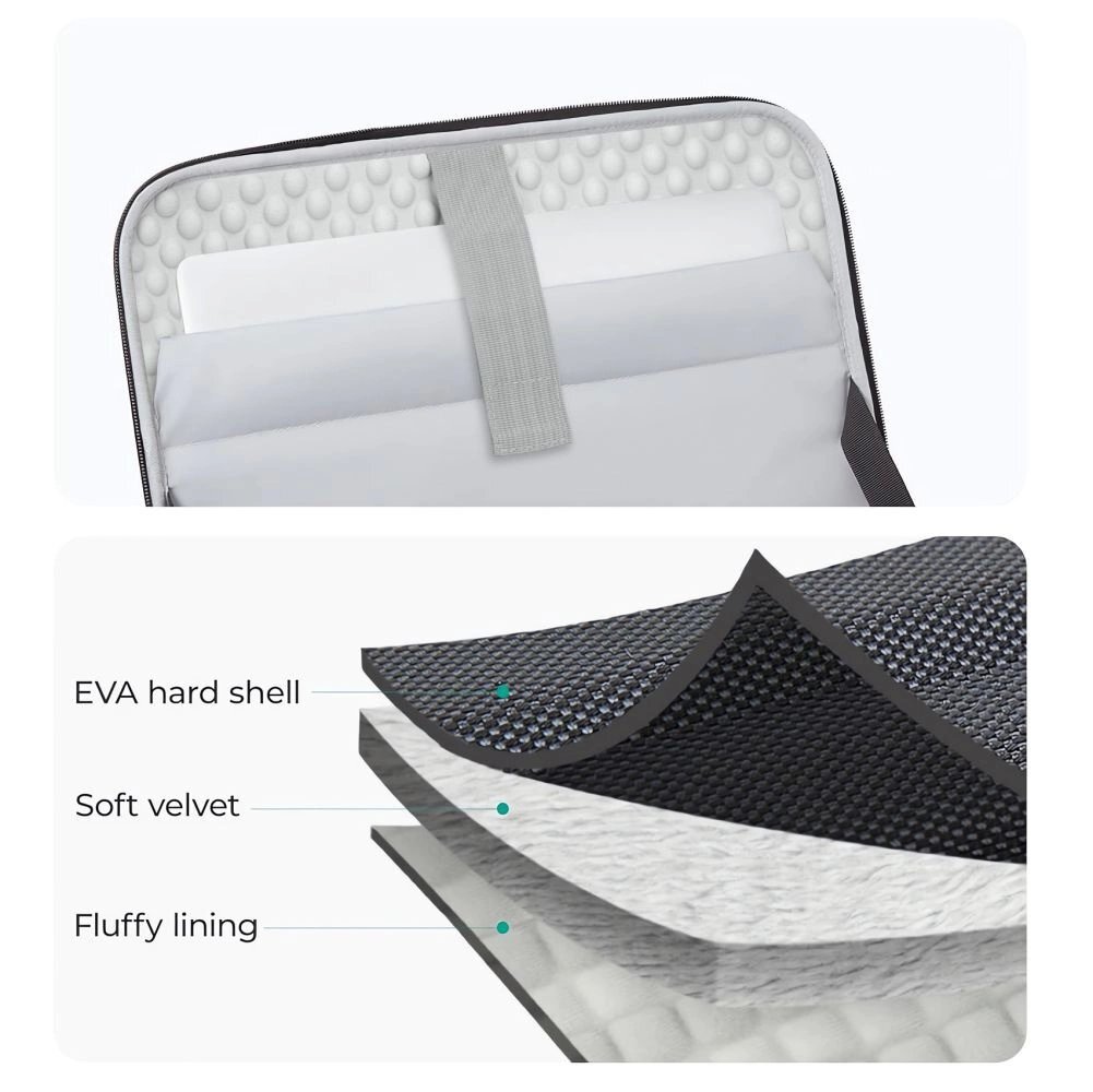 15–16" nešiojamo kompiuterio dėklas Tech-Protect Ranger-X Tactical – juodas 5