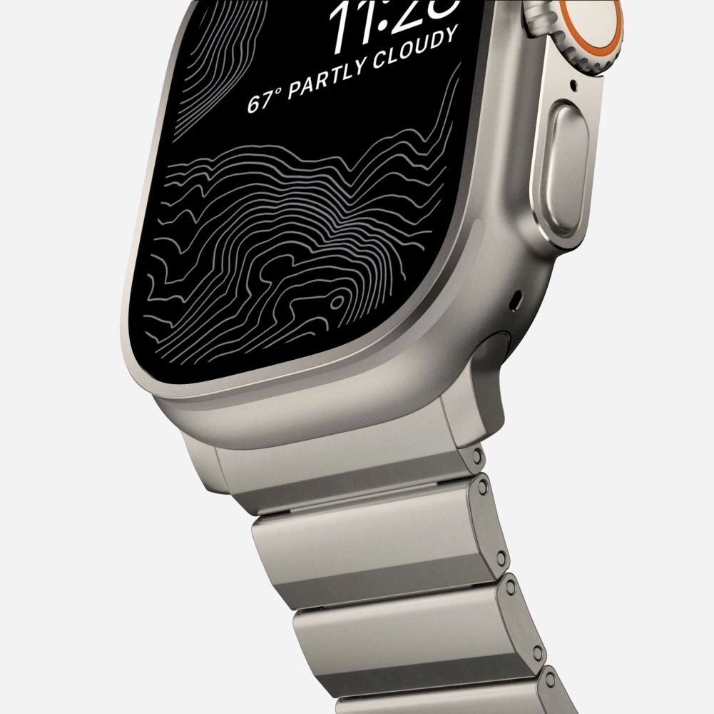 Akcija! Tech-Protect SteelBand Apyrankė Apple Watch 4 / 5 / 6 / 7 / 8 / 9 / SE / Ultra 1 / 2 (42/44/45/49 mm) - titanium  4